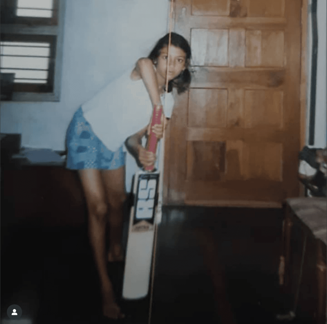 Smriti Mandhana Childhood